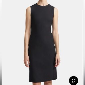 Theory- Sheath Dress in Good Wool (Black)